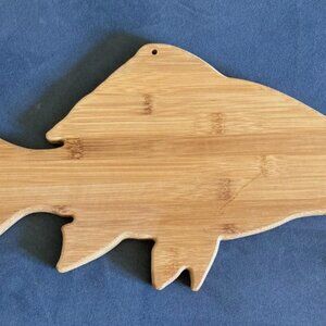 Totally Bamboo Fish Shaped Cutting Board